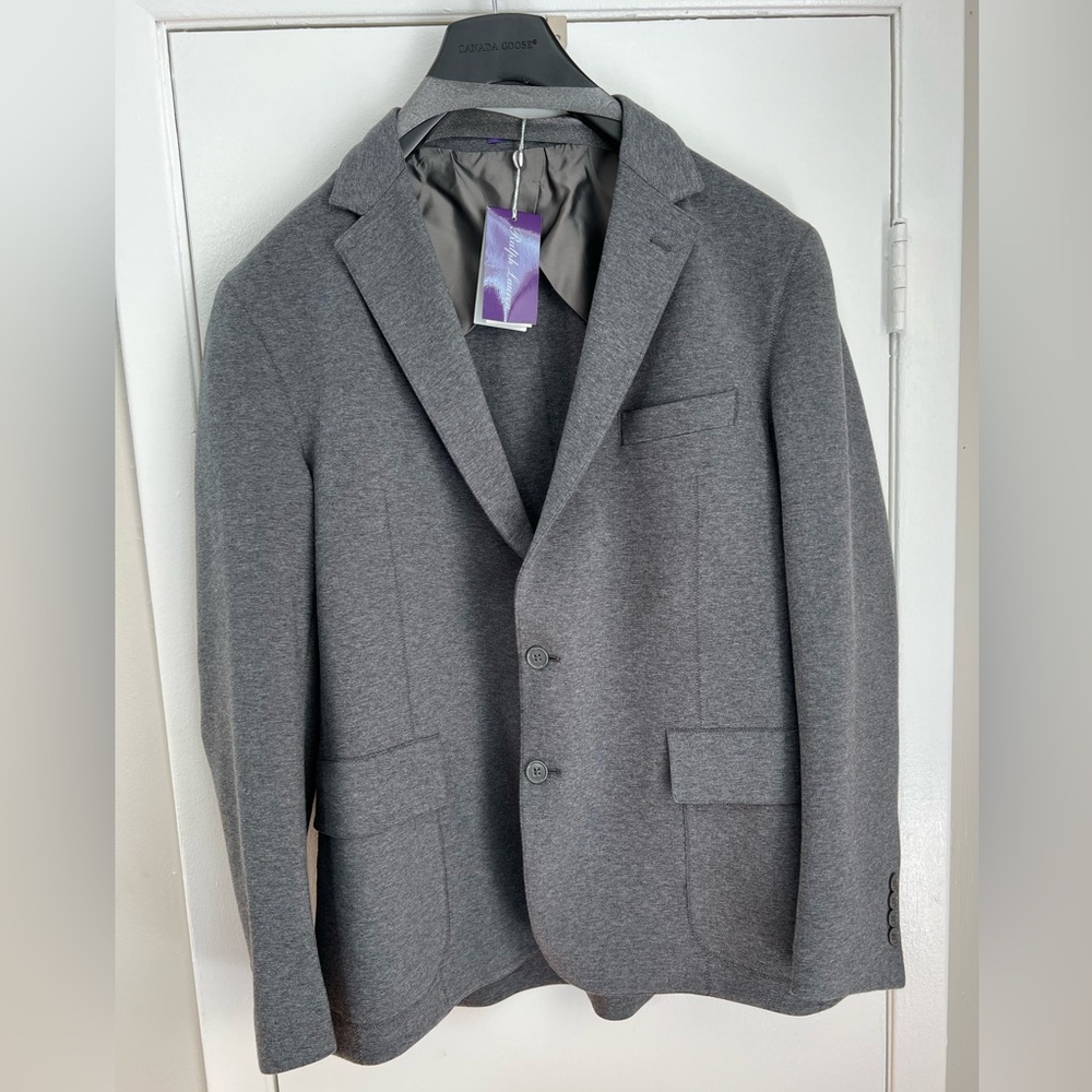 Selling a brand new Ralph Lauren gray sports coat - Picture 1 of 6